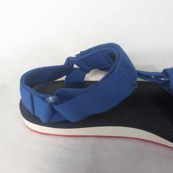 Teva Midform Universal Sandal Women 8 AMPUTEE SINGLE LEFT Navy Blue Red 1013655 - Picture 6 of 15